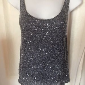 Haute Hippie fabulous sequin beaded top!