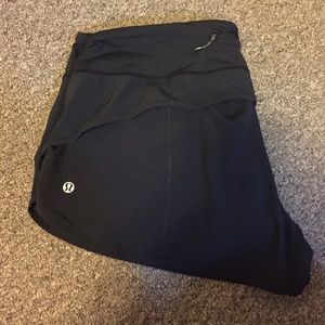 lululemon run speed shorts!