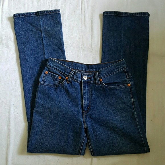 Levis 517 Blue Jeans Size 9 JR L =M