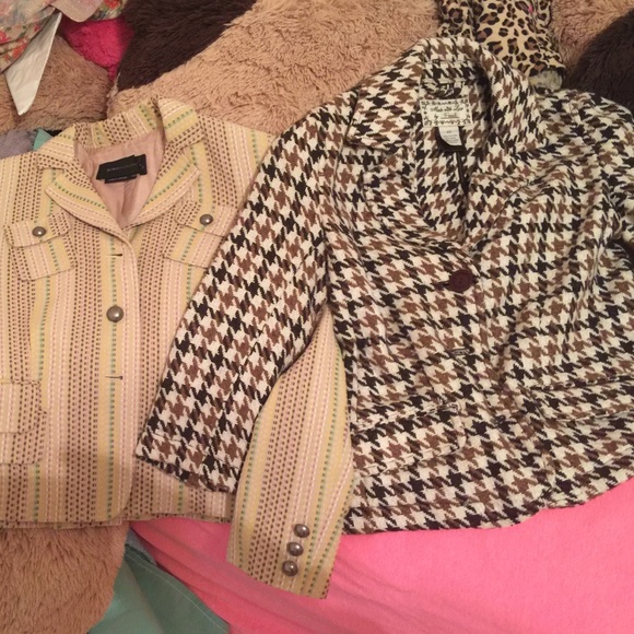 2 Blazers, fossil and BCBG Maxazria