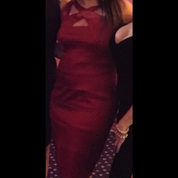 Red dress