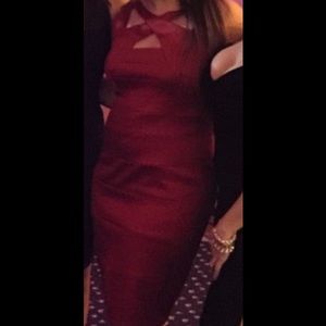 Red dress