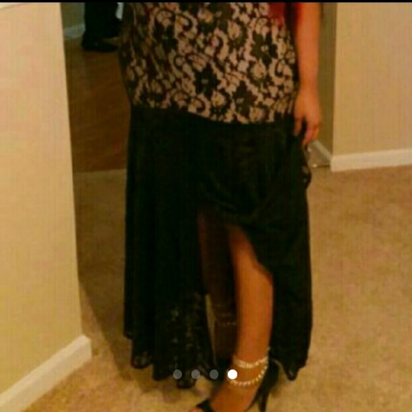 Lace & nude Formal/Prom Dress