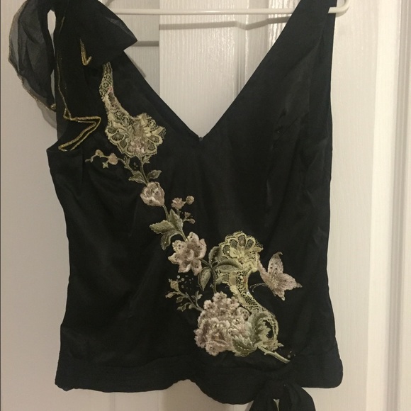 Dressy black top