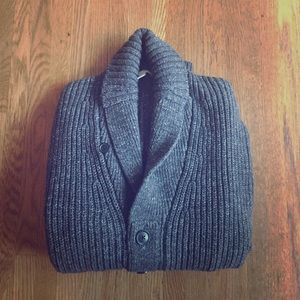 Large Button-Down Chunky Sweater / BEST OFFER