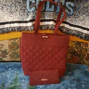 Vera Bradley tote/wallet