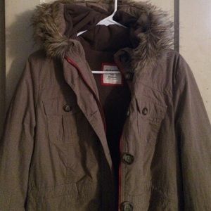 Old navy fleece lined jacket.