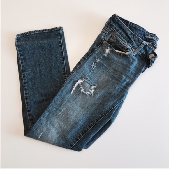 AE Distressed jeans.