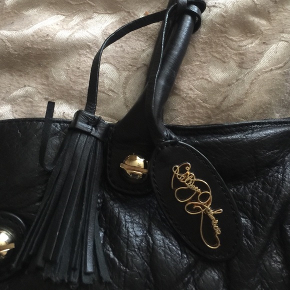 Black leather bag - Picture 2 of 4