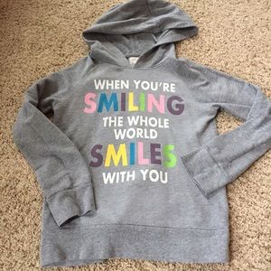 Peek brand girls hoodie size 12