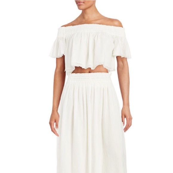 NWT Free People "off shoulder" crop top
