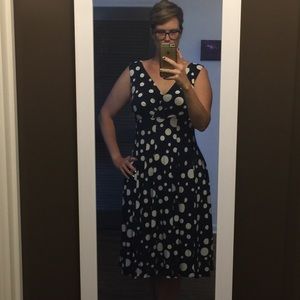 Long Tall Sally polka dot dress