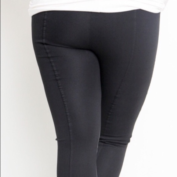 PARTY DAY SUPER SALE--Faux Leather Pants Jegging - Picture 3 of 4