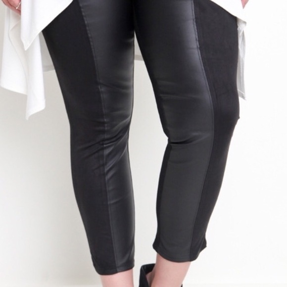 PARTY DAY SUPER SALE--Faux Leather Pants Jegging - Picture 4 of 4