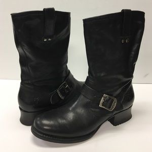 Frye Martina Engineer Short Boots