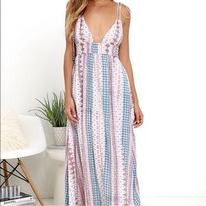 Lulu's Maximum and Relaxin' maxi dress