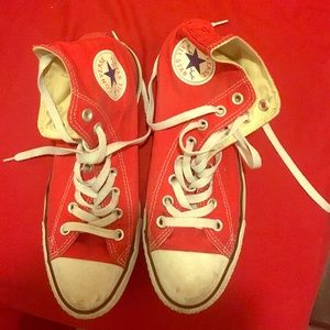 Red converse