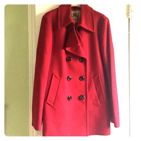 Burberry Jackets & Blazers - Burberry Women's Wool Peacoat