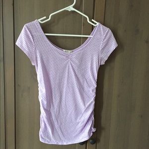 Light purple tee