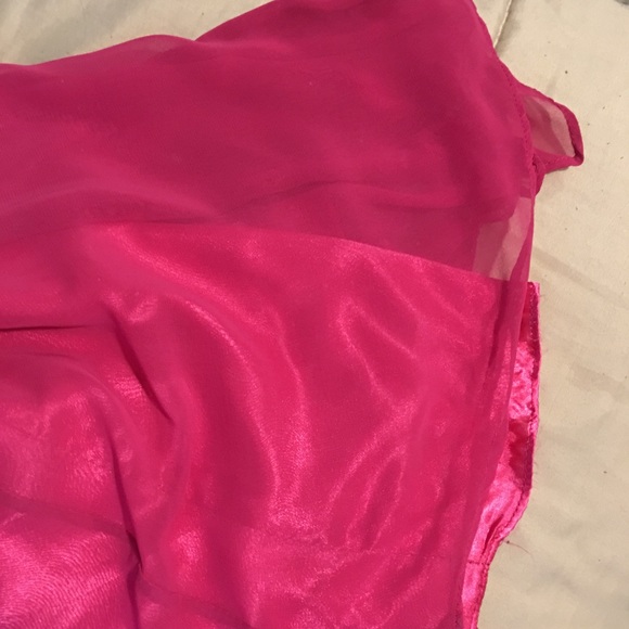 Pink Formal Strapless Dress - Picture 4 of 4