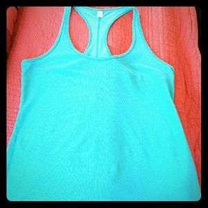 GAP body fit racerback athletic basic tank top