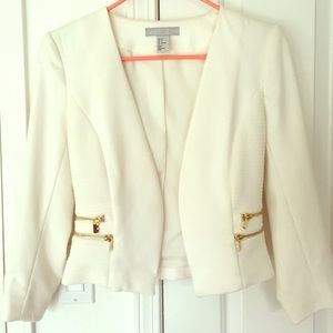 H&M White Blazer preowned