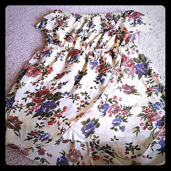 Summer floral dress