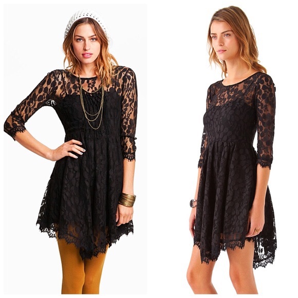 ❌SOLD❌❗️1-HOUR SALE❗️FREE PEOPLE BOHO LACE - Picture 2 of 3