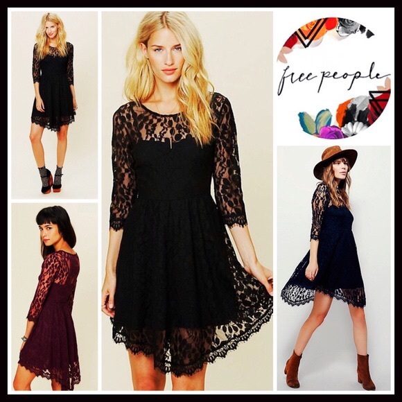 ❌SOLD❌❗️1-HOUR SALE❗️FREE PEOPLE BOHO LACE - Picture 3 of 3