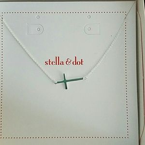 Stella & dot sterling silver bracelet