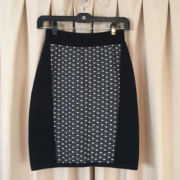 rag & bone Daria Skirt in black