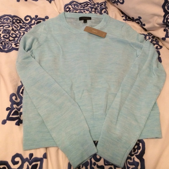 NWT J Crew merino wool crewneck sweater