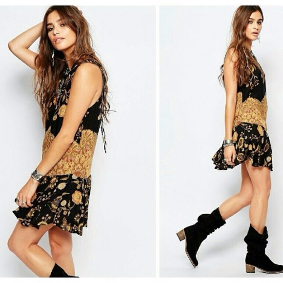 Free People Dobby Dot Dress in Great Condition