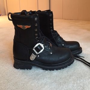 Harley Davidson mid boot black