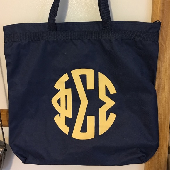 Phi Sigma Sigma Tote Bag