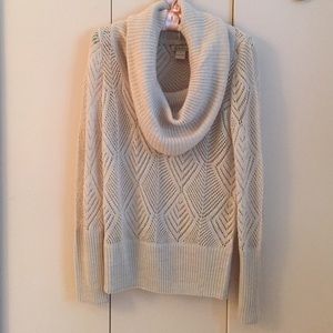 Lucky brand cow neck sweater