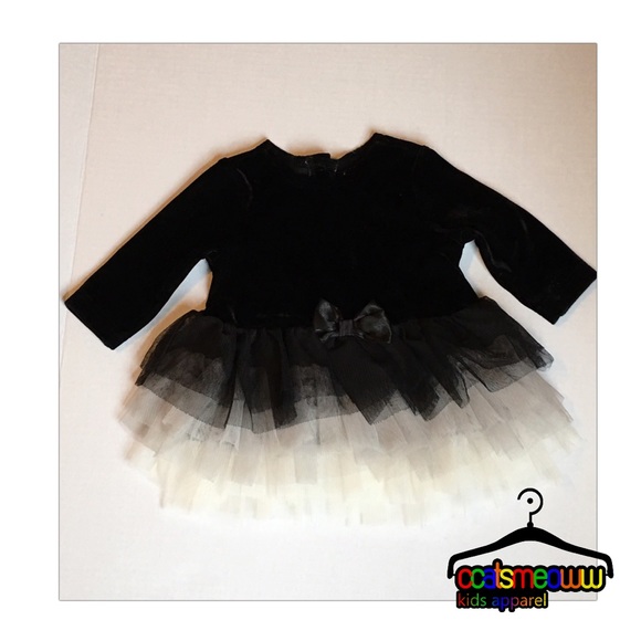 black • white • ombré • velvet • dress