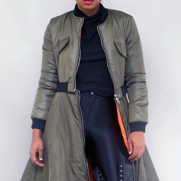 peplum bomber jacket