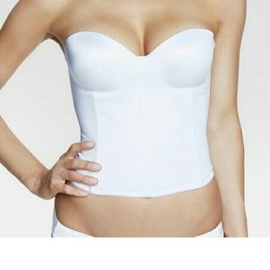 Longline bridal bra