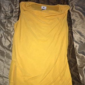 Mustard yellow worthington dress shirt