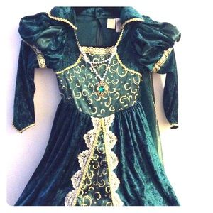 Green Princess dress