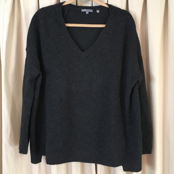 Vince. Cashmere in dark grey