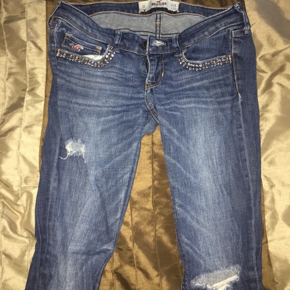 Hollister distressed jeans!