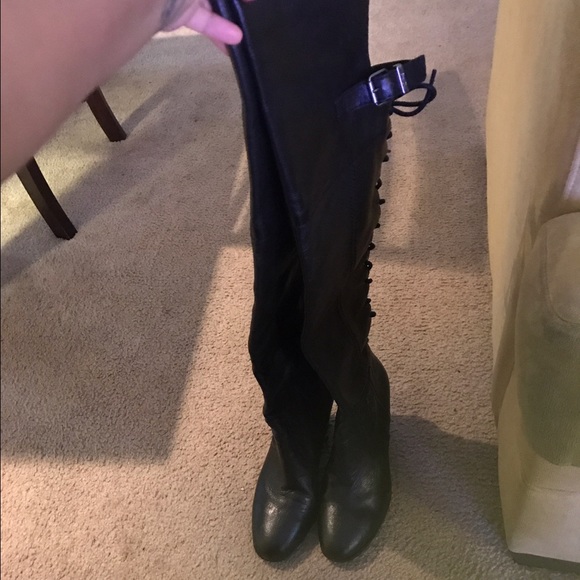 Sam Edelman by circus over the knee leather boot.