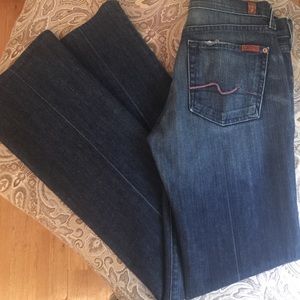7 For All Mankind Bootcut Jeans, size 27