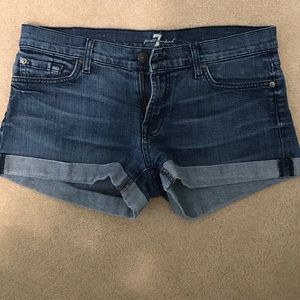 Jean shorts