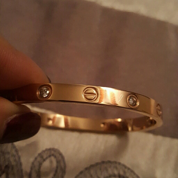 Gold Love bracelet