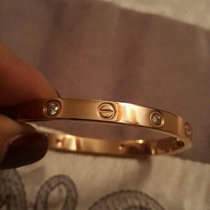 Gold Love bracelet