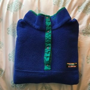 LL Bean women's fleece, size Medium