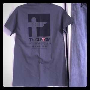 Ts custom pergola construction t shirt brand new